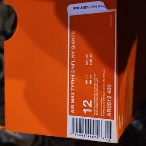 Air Max Typha 2 NFL NY Giants